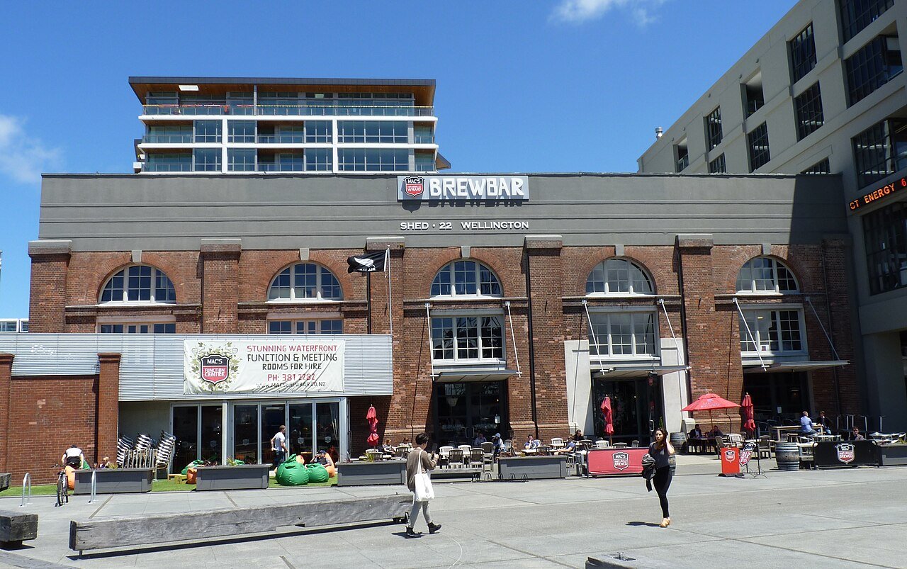 Shed 22 on Wellington waterfront