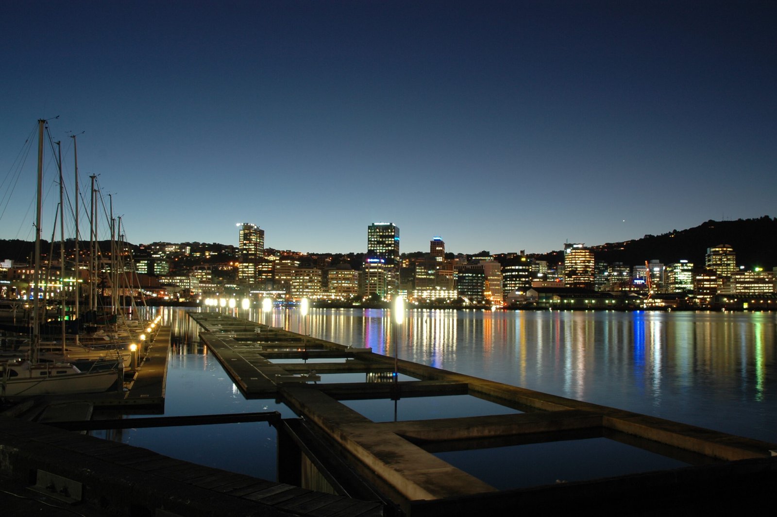 Wellington by night Wellington by night